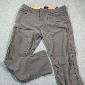 Dockers Pants Men 40x30 Gray Straight Fit Casual Stretch Chino Trousers